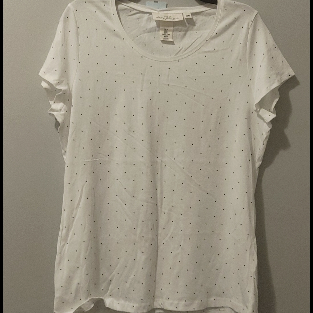 H&M XL Polka Dot Tee